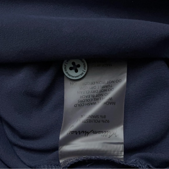 William Murray Polo Shirt Mens Size M Short Sleeve Performance Golf Stretch Blue - Picture 6 of 6